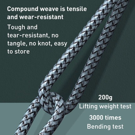 REMAX RC-009i Cable de datos de carga rápida USB-C/Tipo-C a 8 pines 20 W PD de 1 m y 2,22 A, Tipo-C a 8 pines 20 W