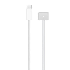 USB-C / Type-C to Magsafe 3 Braided Fast Charging Data Cable, Length: 2m, Blue, White