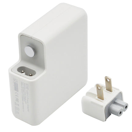 87W Type-C Power Adapter Portable Charger with 1.8m Type-C Charging Cable, AU Plug