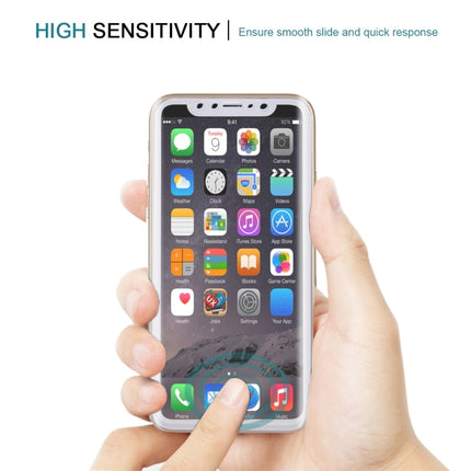 For iPhone X   0.3mm 9H Surface Hardness 4D Curved Full Screen Tempered Glass Screen Protector, iPhone X, For X, For iPhone  X (1 PC)