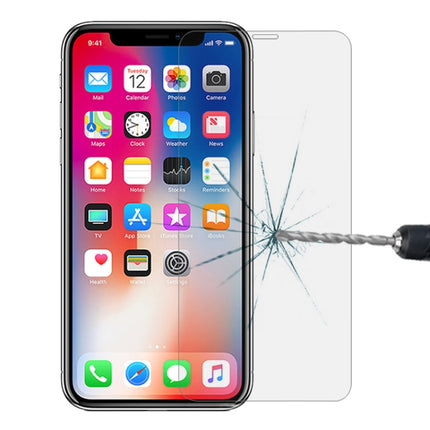 For iPhone 11 Pro / XS / X Surface Hardness Explosion-proof Non-full Screen Tempered Glass Screen Film, For iPhone 11 Pro / XS / X(1 PC)