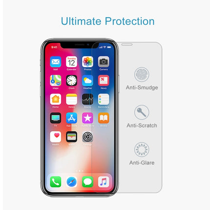 For iPhone 11 Pro / XS / X Surface Hardness Explosion-proof Non-full Screen Tempered Glass Screen Film, For iPhone 11 Pro / XS / X(1 PC)