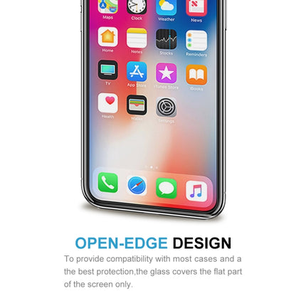 For iPhone 11 Pro / XS / X Surface Hardness Explosion-proof Non-full Screen Tempered Glass Screen Film, For iPhone 11 Pro / XS / X(1 PC)