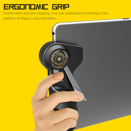 MeMo AKpad6K Snap-on Sechs-Finger-Verbindungsauslöser-Imitations-Schießspiel-Controller für Tablet-PC, ein Paar, Sechs-Finger-Verbindung