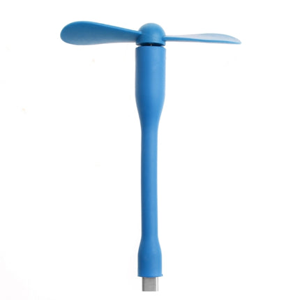 USB-C / Type-C Bendable Mini Strong Wind Long Handle Small Fan