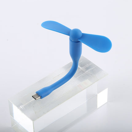 USB-C / Type-C Bendable Mini Strong Wind Long Handle Small Fan