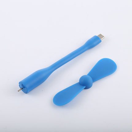 USB-C / Type-C Bendable Mini Strong Wind Long Handle Small Fan