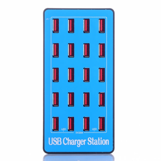 100 W 20 in 1 Multifunktions-Smart-USB-Ladestation, A5+