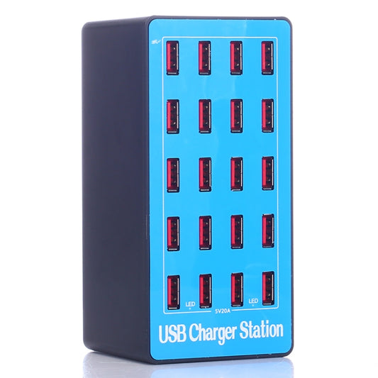 100W 20 In 1 Multi-function Smart USB Charging Station, A5+