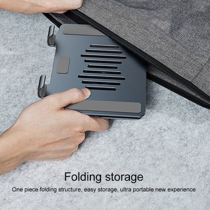 Soporte para tableta plegable giratorio de aleación de aluminio MOMAX KH8