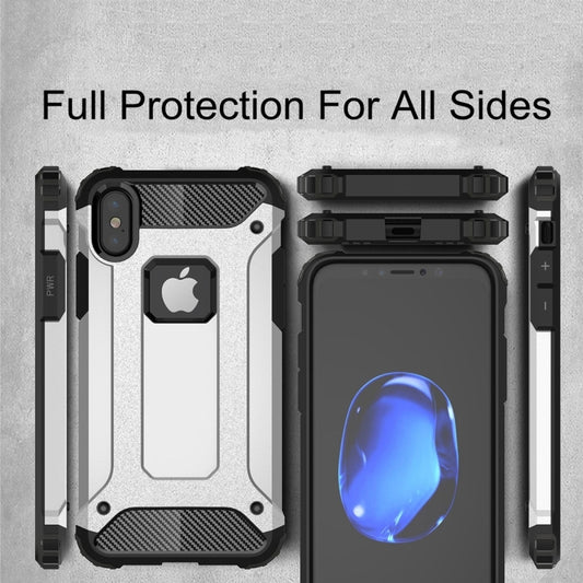 For iPhone X / XS Magic Armor TPU + PC Combination Case, For iPhone X