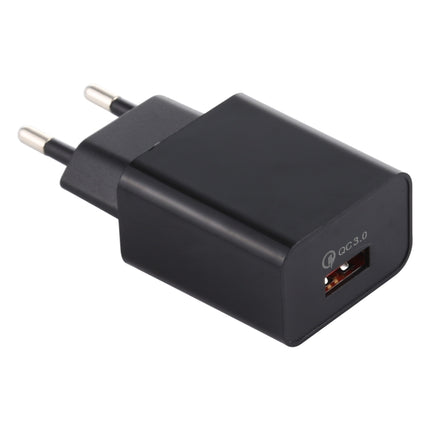 LZ-706 QC3.0 Reiseladegerät mit einem USB-Anschluss, EU-Stecker