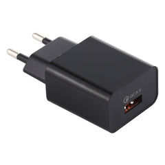 LZ-706 QC3.0 Single USB Port Travel Charger, EU Plug