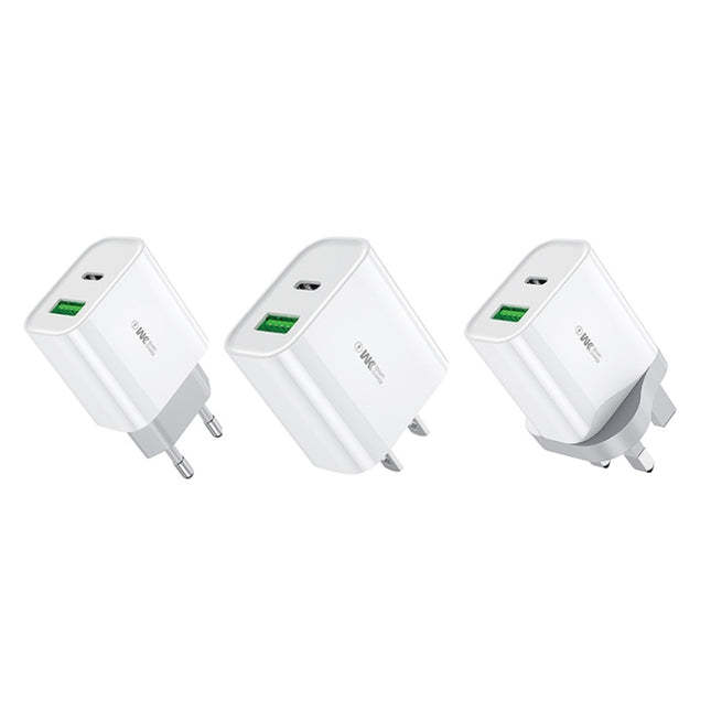 WK WP-U53 QC3.0 Ladegerät 20W USB Typ-C Maxspeed PD Schnellladegerät