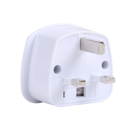 Convertidor de enchufe de conversión de energía de enchufe de Reino Unido a enchufe de UE de 250 V, enchufe de Reino Unido a enchufe de UE