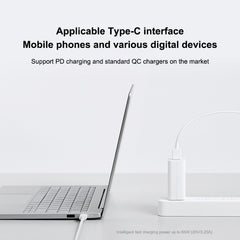 Original Xiaomi 6A USB to USB-C / Type-C Fast Charging Data Cable, Length: 1m, 6A, Length: 1m