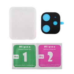For iPhone 11 Titanium Alloy Camera Lens Protector Tempered Glass Film, For iPhone 11
