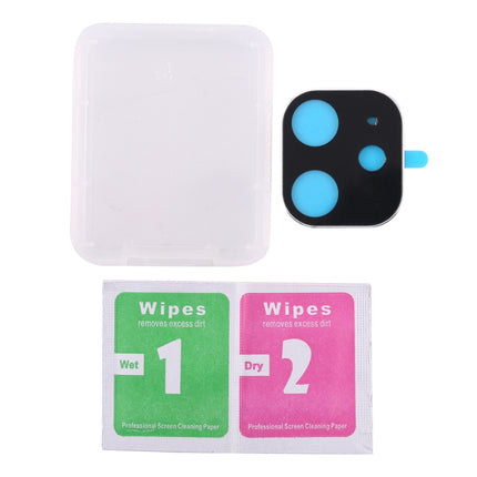 For iPhone 11 Titanium Alloy Camera Lens Protector Tempered Glass Film, For iPhone 11