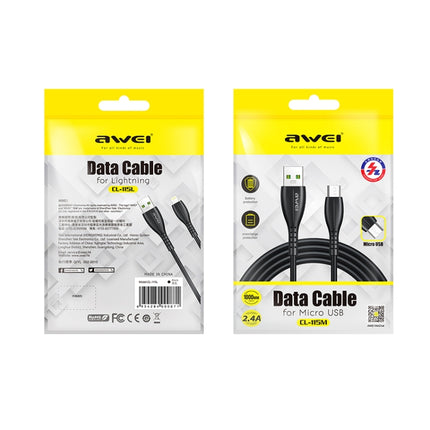 awei CL-115T 1m 2.4A USB to Type-C / USB-C Charging Cable