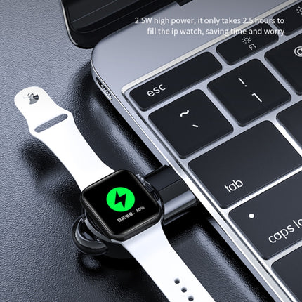 K02 Universal Portable Magnetic Wireless Charger for Apple Watch Series 6 / 5 / SE / 4 / 3 / 2 / 1