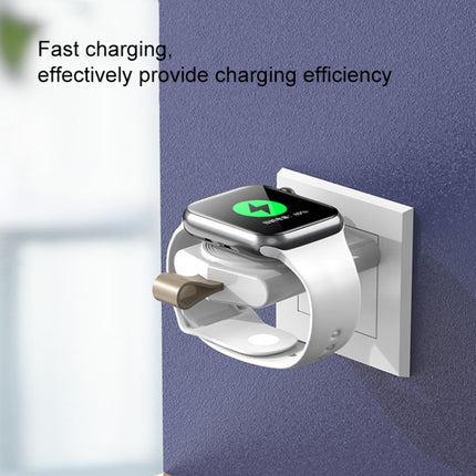 K03 Universal Portable Magnetic Wireless Charger for Apple Watch Series 6 / 5 / SE / 4 / 3 / 2 / 1