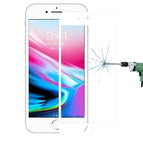 For iPhone 8 Plus(Silk-screen 1 PC) / White