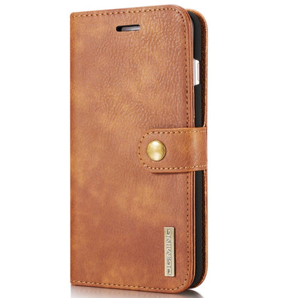 DG.MING for iPhone 8 Plus & iPhone 7 Plus Crazy Horse Texture Horizontal Flip Detachable Magnetic Protective Case with Holder & Card Slots & Wallet, iPhone 8P & 7P