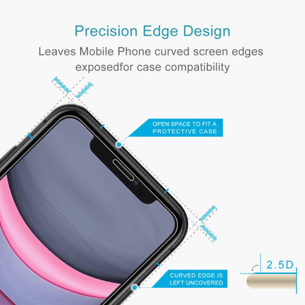 For iPhone 11 / XR 2pcs 0.26mm 9H 2.5D Tempered Glass Film, For iPhone 11 / XR(2 PCS)