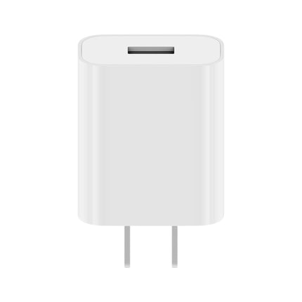 Cargador de pared original Xiaomi de 18 W, adaptador de puerto único, cargador rápido USB, enchufe estadounidense, 18 W