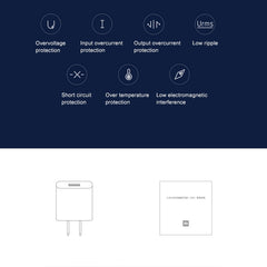 Original Xiaomi 18W Wall Charger Adapter Single Port USB Quick Charger, US Plug, 18W