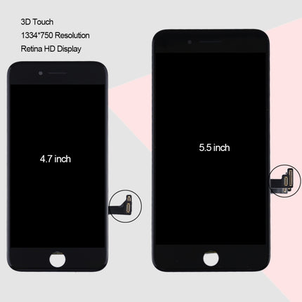 Original LCD Screen for iPhone 8 Plus, i8 Plus Original Black, i8 Plus Original White