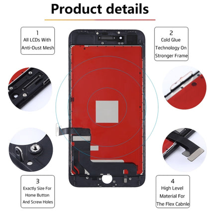 Original LCD Screen for iPhone 8 Plus, i8 Plus Original Black, i8 Plus Original White
