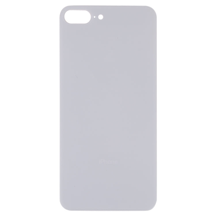 Easy Replacement Big Camera Hole Glass Back Battery Cover with Adhesive for iPhone 8 Plus
