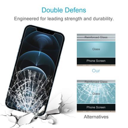 For iPhone 12 Pro Max 0.26mm 9H 2.5D Tempered Glass Film (Slotted), For iPhone 12 Pro Max