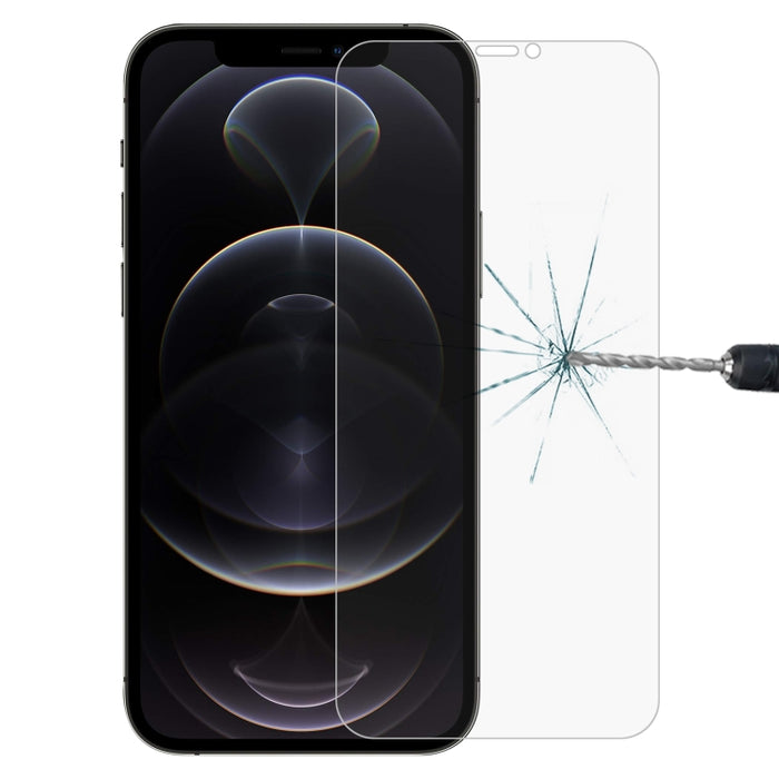 For iPhone 12 Pro Max 0.26mm 9H 2.5D Tempered Glass Film (Open Hole), For iPhone 12 Pro Max