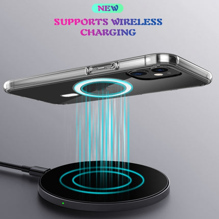 Para iPhone 7 Plus / 8 Plus Estuche Magsafe con anillo magnético simple Estuche todo incluido de acrílico transparente PC + TPU a prueba de golpes, para iPhone 7 Plus