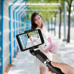 2 in 1 Foldable Bluetooth Shutter Remote Selfie Stick Tripod for iPhone and Android Phones, L01