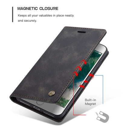 CaseMe-013 Multifunktionale Retro Frosted Horizontal Flip Lederhülle für iPhone 7 Plus / 8 Plus, mit Kartensteckplatz &amp; Halter &amp; Geldbörse, für iPhone 7 Plus / 8 Plus