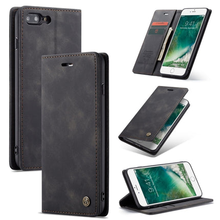 CaseMe-013 Multifunktionale Retro Frosted Horizontal Flip Lederhülle für iPhone 7 Plus / 8 Plus, mit Kartensteckplatz &amp; Halter &amp; Geldbörse, für iPhone 7 Plus / 8 Plus