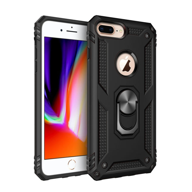 Sergeant Armor Stoßfeste TPU + PC-Schutzhülle für iPhone 7/8 Plus, mit 360-Grad-Drehhalterung, iPhone 7/8 Plus, für iPhone 7/8 Plus