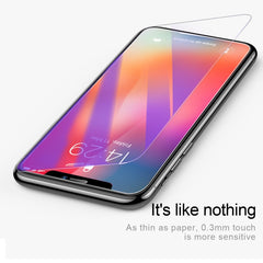 For iPhone 11 Pro Max / XS Max Baseus 0.3mm Anti Blue-ray Tempered Glass Film