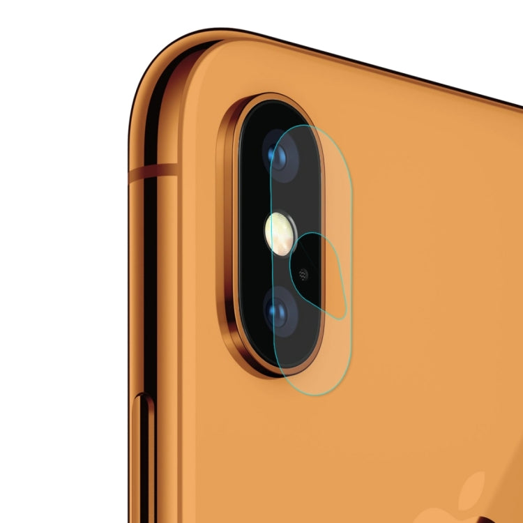 For iPhone XS Max ENKAY Hat-Prince 0.2mm 9H 2.15D Rear Camera Lens Tempered Glass Film, iPhone XS Max