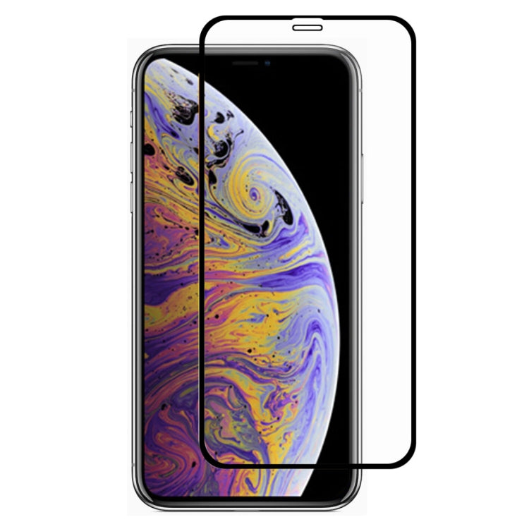 For iPhone 11 Pro Max / XS Max ENKAY Hat-prince Full Glue 0.26mm 9H 2.5D Tempered Glass Film, For XS Max