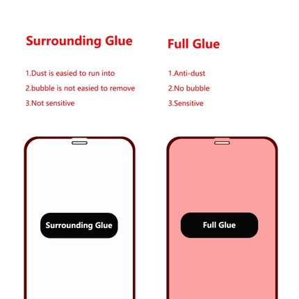 For iPhone XR ENKAY Hat-prince Full Glue 0.26mm 9H 2.5D Tempered Glass Film, For XR