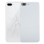 For iPhone 8 Plus with Adhesive / White