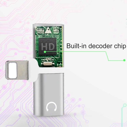 2 in 1 8 Pin 5V 1A Hören Anruf Audio Konverter Kopfhörer Adapter, IP8P3681B, IP8P3681S