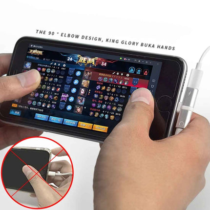 2 in 1 8 Pin 5V 1A Hören Anruf Audio Konverter Kopfhörer Adapter, IP8P3681B, IP8P3681S