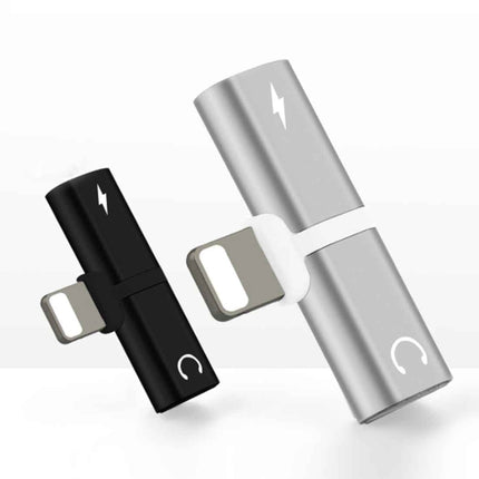 2 in 1 8 Pin 5V 1A Hören Anruf Audio Konverter Kopfhörer Adapter, IP8P3681B, IP8P3681S