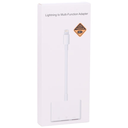 Adaptador de lector de cámara NK-1081 de 8 pines a puerto SD + TF + USB