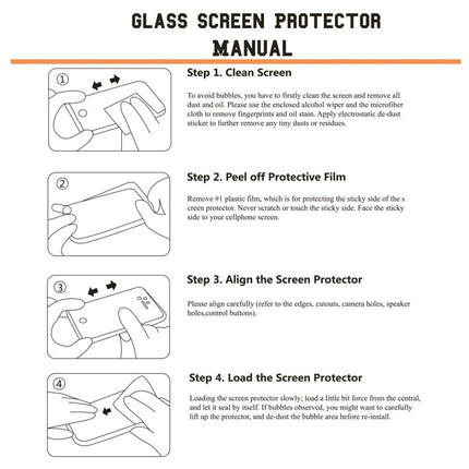 For iPhone 11 Pro Max / XS Max 10pcs ENKAY Hat-Prince 0.26mm 9H 2.5D Tempered Glass Film, For XS Max (10 PCS)